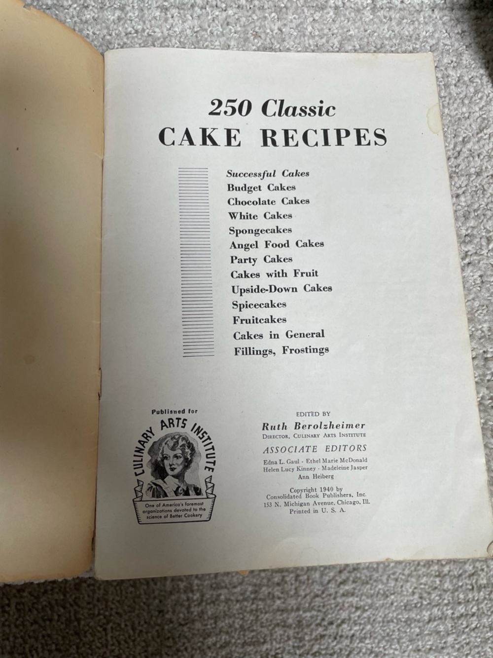 1940 1941 Vintage Dessert Cake Candy Pies Pastry Paper Cookbooks Baking Cooking - Picture 7 of 16